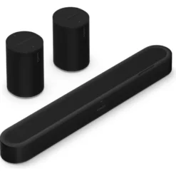 Sonos Beam Ultra surroundpaket med Era 100, svart