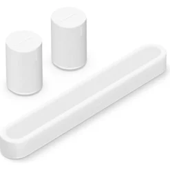 Sonos Beam Ultra surroundpaket med Era 100, vit