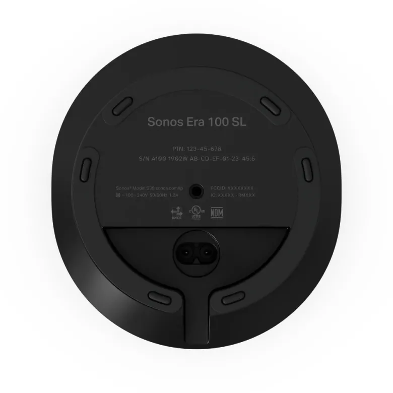Sonos Era 100 SL Wi-Fi-högtalare, svart