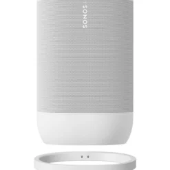 Sonos Move 2 bärbar högtalare med Bluetooth och Wi-Fi, vit