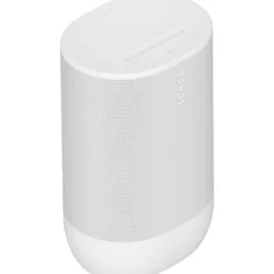 Sonos Move 2 bärbar högtalare med Bluetooth och Wi-Fi, vit