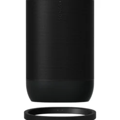 Sonos Move 2 bärbar högtalare med Bluetooth och Wi-Fi, svart