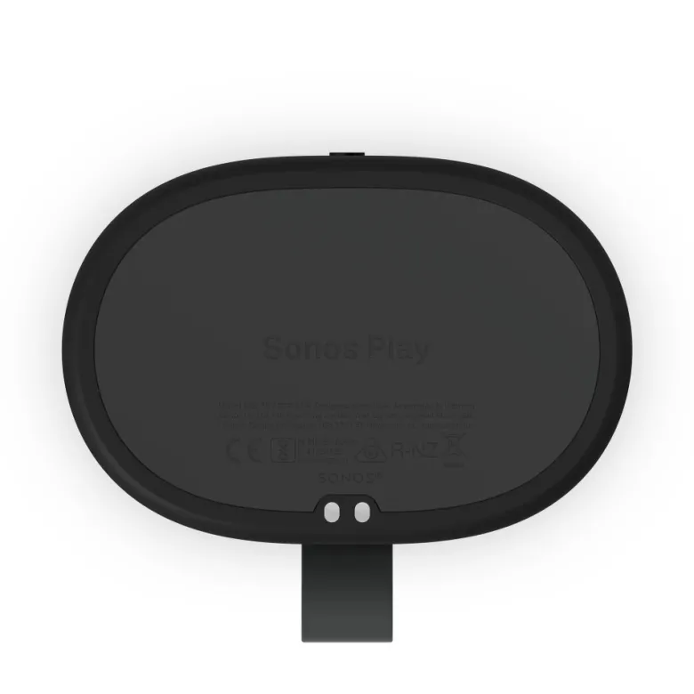 Sonos Play bärbar högtalare med Bluetooth och Wi-Fi, svart