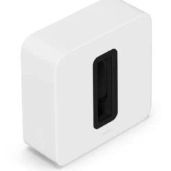 Sonos Sub (gen. 4) kraftfull trådlös subwoofer med Trueplay, vit