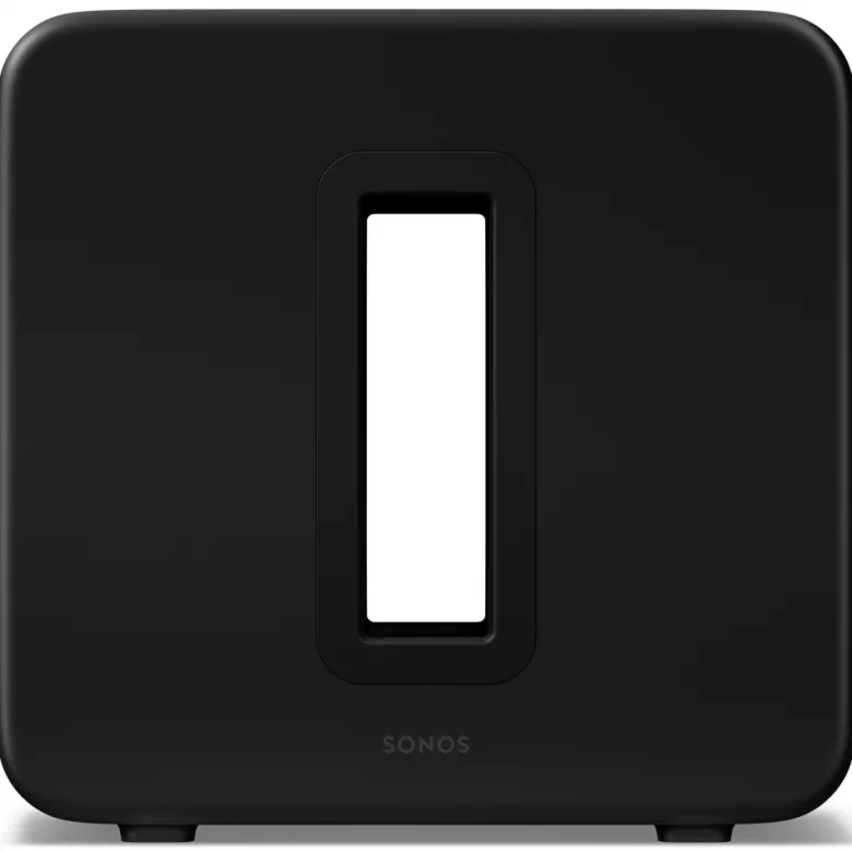 Sonos Sub (gen. 4) kraftfull trådlös subwoofer med Trueplay, svart
