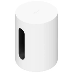 Sonos Sub Mini kompakt trådlös subwoofer med Trueplay, vit