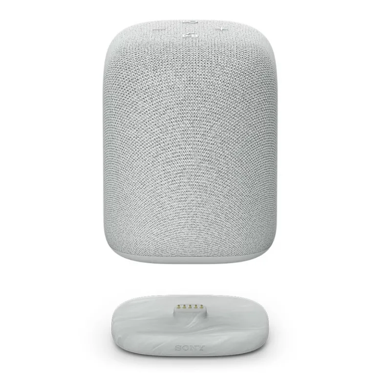 Sony LinkBuds Speaker trådlös bärbar högtalare med Bluetooth, ljusgrå 2-PACK