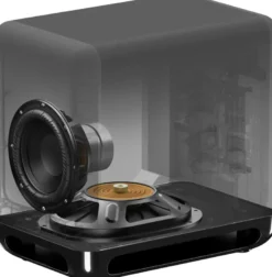 Sony SA-SW5 aktiv trådlös subwoofer med 7 tums element, svart