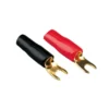 Spade-kontakter 10mm², 2 röd/2 svart