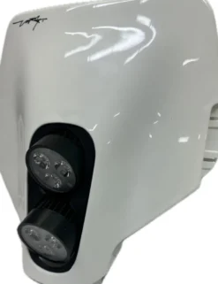 Stark Varg aktiv enduro lampkåpa 2xE30 kallvit, 60watt/6ah vapcell liion batteri, vit
