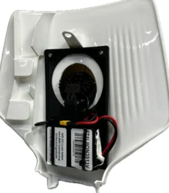 Stark Varg aktiv lampkåpa E30 kallvit, 30watt/3,5ah liion batteri, vit