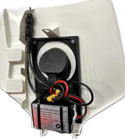Stark Varg aktiv Nizled lampkåpa E40F5k varmvit- 40watt/6ah liion batteri, vit