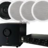 4st Dayton Audio CS420EC + APA150 + Högtalarväxel