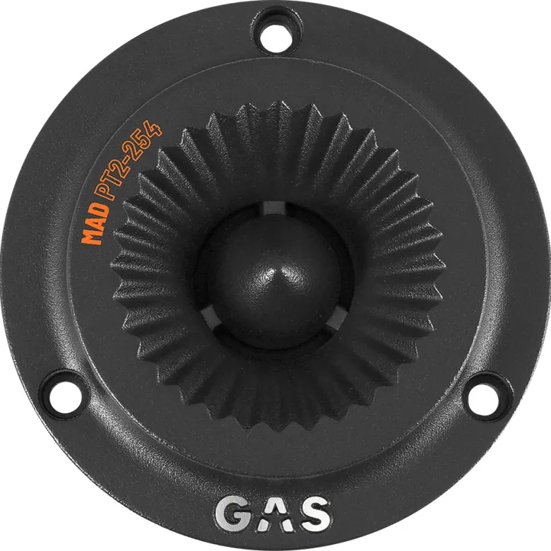 4st DS18 PRO-GM8B i raggarplanka med MAD PT2-254 horndiskanter