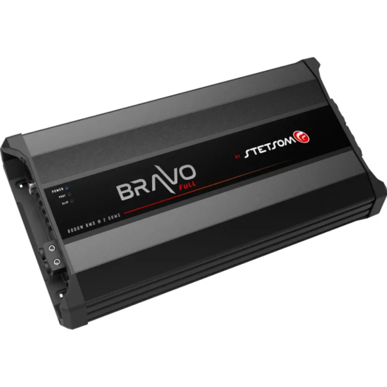 Stetsom BRAVO Full 8000 - 2 Ohm, fullregister monoblock