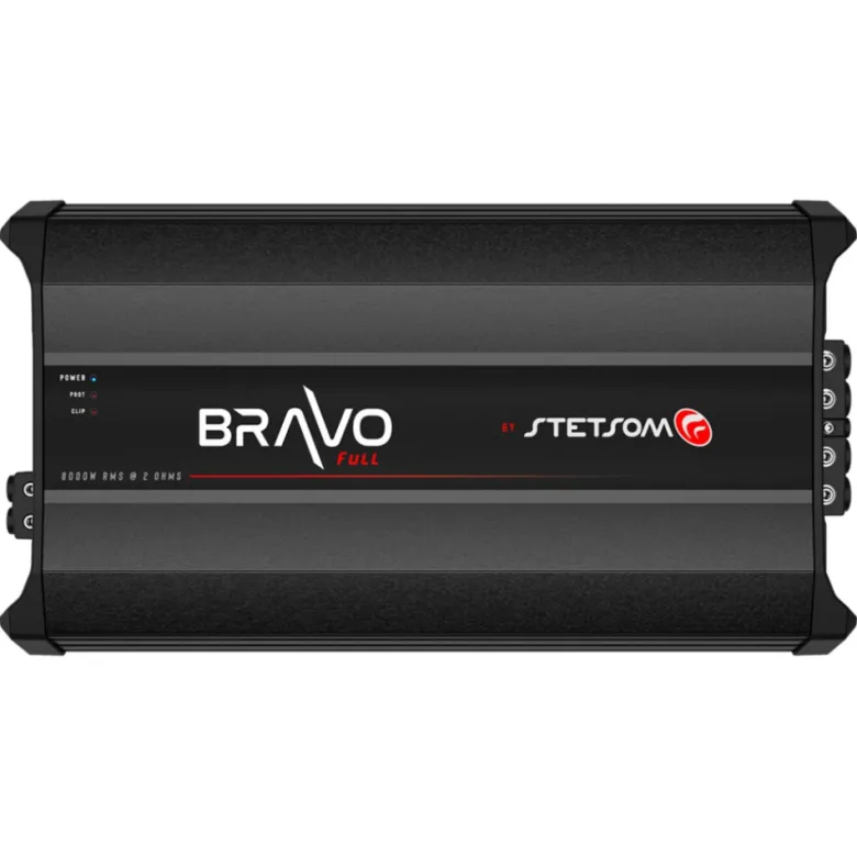 Stetsom BRAVO Full 8000 - 2 Ohm, fullregister monoblock