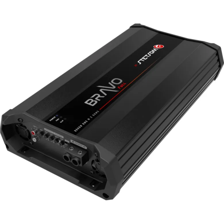 Stetsom BRAVO Full 8000 - 2 Ohm, fullregister monoblock