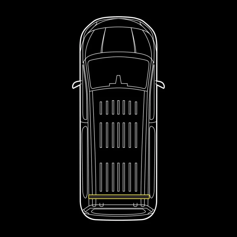 Strands Bakmonterad Monitum, VW Transporter T6.1