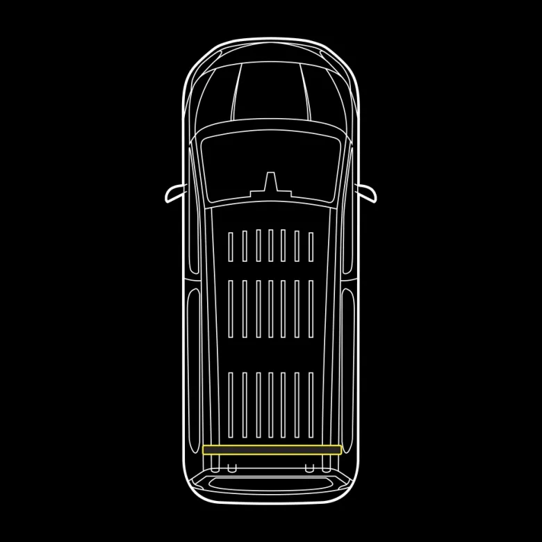 Strands Bakmonterad Monitum, Nissan NV300 2014-