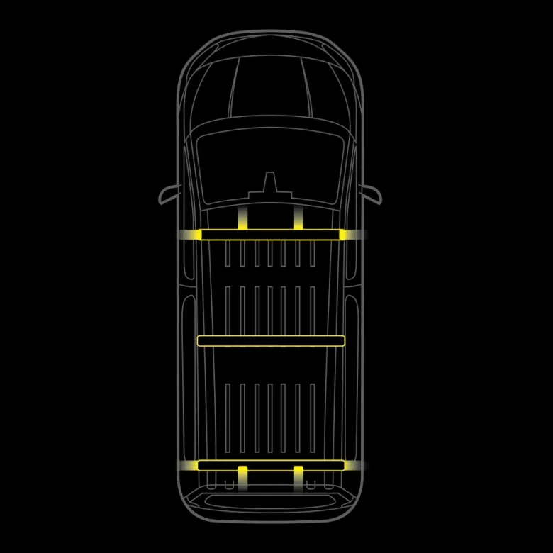 Strands Cruise Light C-Rack, Mercedes Vito 2014-