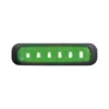 Strands Dark Knight Riktat Blixtljus Green 6 LED