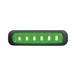 Strands Dark Knight Riktat Blixtljus Green 6 LED