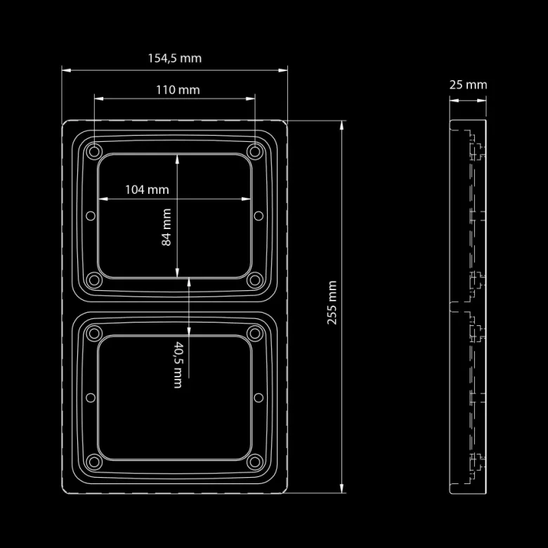 Strands Ize LED Frame Double