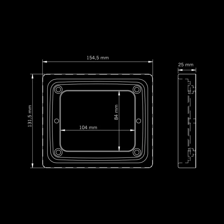 Strands Ize LED Frame Single