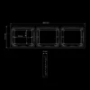 Strands Ize LED Frame 3Xsquare