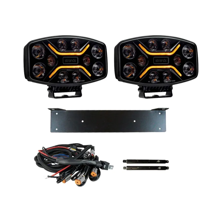 Strands Komplett Kit 2X Dark Knight Insane LED