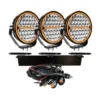 Strands Komplett Kit 3X Siberia NR 9" Extraljus LED