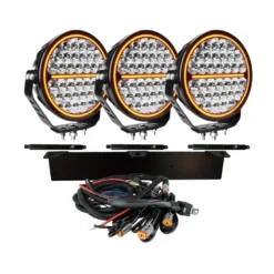 Strands Komplett Kit 3X Siberia NR 9" Extraljus LED