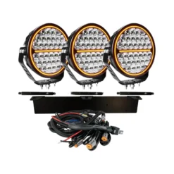 Strands Komplett Kit 3X Siberia NR 9" Extraljus LED