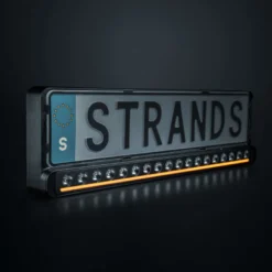 Strands NUUK D-Line nummerskylts LED-ramp 20