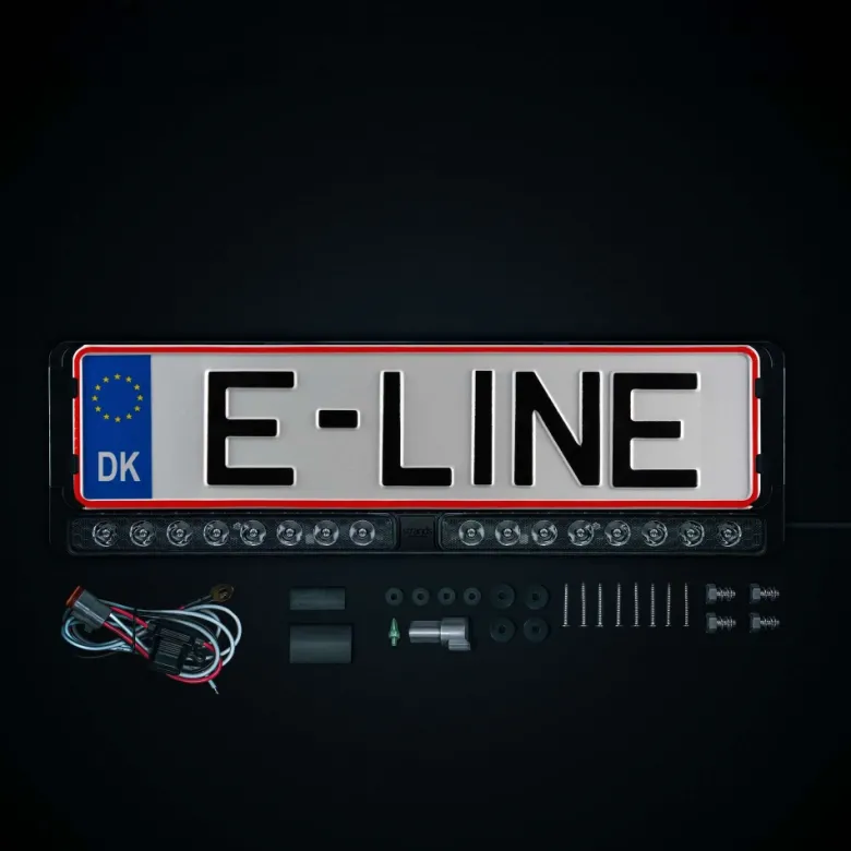 Strands NUUK E-Line Duo Nummerskylts DK LEDramp