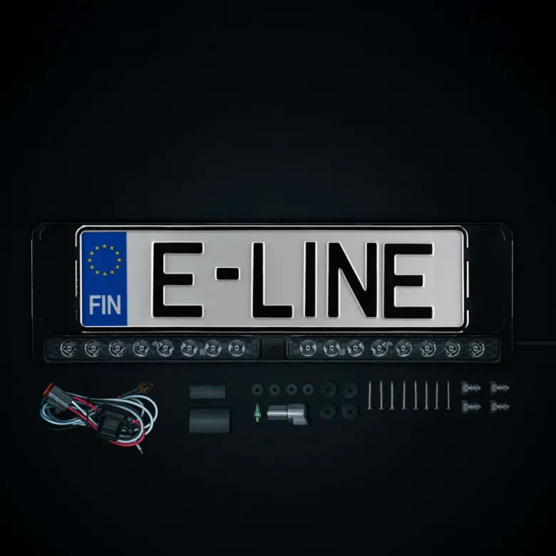 Strands NUUK E-Line Duo Nummerskylts DK LEDramp