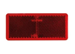 Strands Röd Reflex Rektangulär