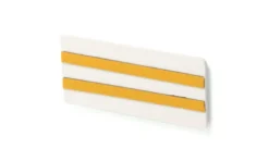 Strands Reflex Orange 105X51Mm Självh. 4-Pack,Med Dubbelhäftande Tejp.