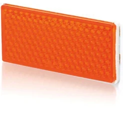 Strands Reflex Orange 105X51Mm Självh. 4-Pack,Med Dubbelhäftande Tejp.