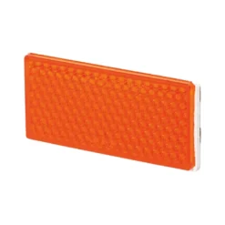Strands Reflex Orange 105X51Mm Självh. 4-Pack,Med Dubbelhäftande Tejp.