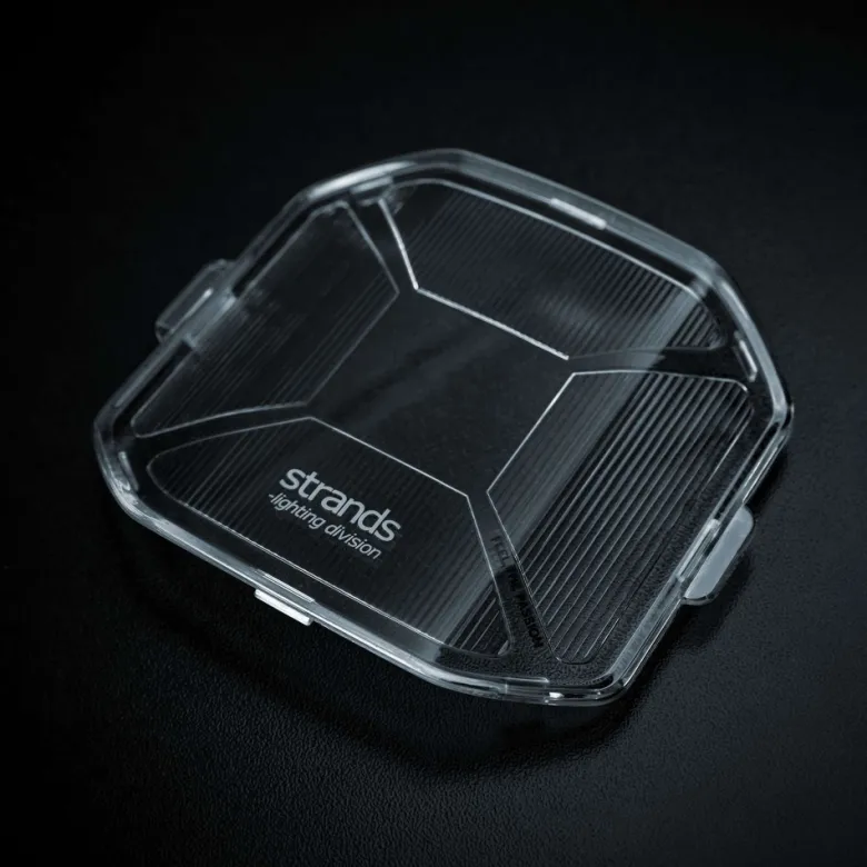 Strands Siberia X linslock, klart, 4"
