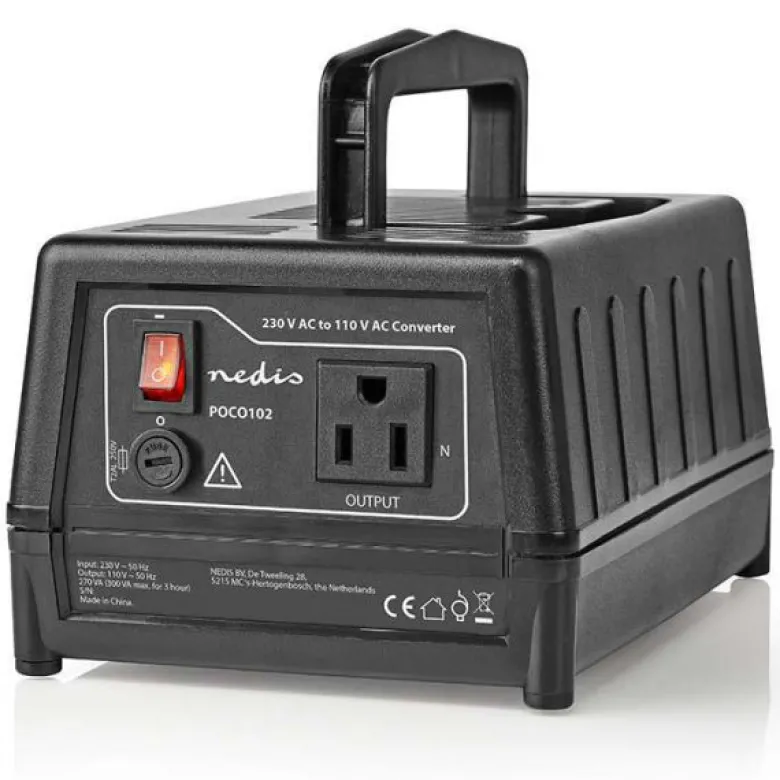 Strömomvandlare 230V-110V, upp till 300W