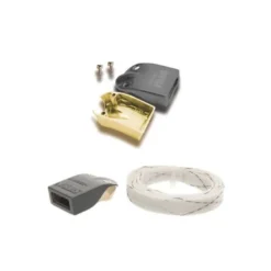 Supra HDMI Install Kit MET-B / BRAID, vinklad kåpa och kabelstrumpa