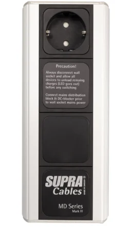 Supra MD-01 MK3.1, DC-Blocker med 16A IEC-brunn