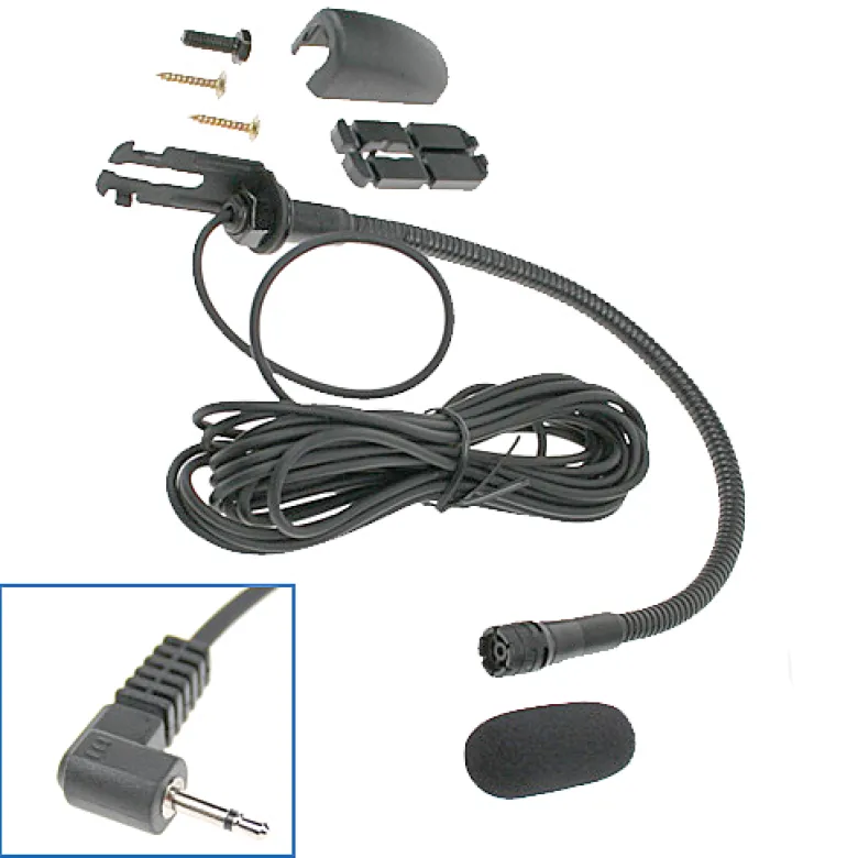 Svanhalsmikrofon med 3.5mm, 6 meter kabel