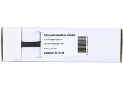 Svart krympslang 4.8 mm² - 2.4 mm², metervara