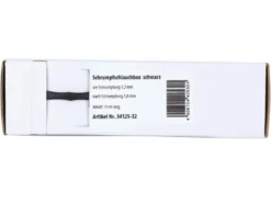 Svart Krympslang 3.2 mm² - 1.6 mm², metervara