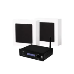 System One A50BT & 2-pack DLS Flatbox Slim Mini, stereopaket