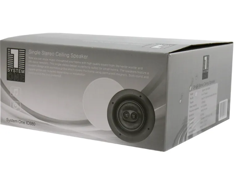 System One IC680 Single-stereo Slim