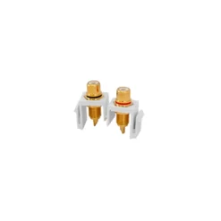 System One Wallplate RCA-anslutning 1 Par